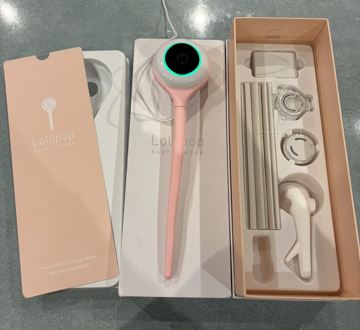 Genuine Lollipop Baby Monitor (Cotton Candy) - Full-Featured Smart Wi-Fi Camera
Opens in a new windo