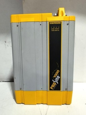 Xantrex Statpower PROsine 1000/12 12Vdc 100A to 120Vac 60Hz 1000W, 8A Inverter