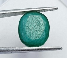 9.05 Carat IGL Certified Natural Green Emerald 14x11mm Oval Cut Loose Gem 5OSH