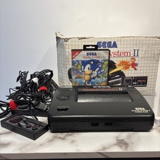 Sega Master System 2 Console Boxed Alex Kidd Game Built In & Sonic The Hedgehog