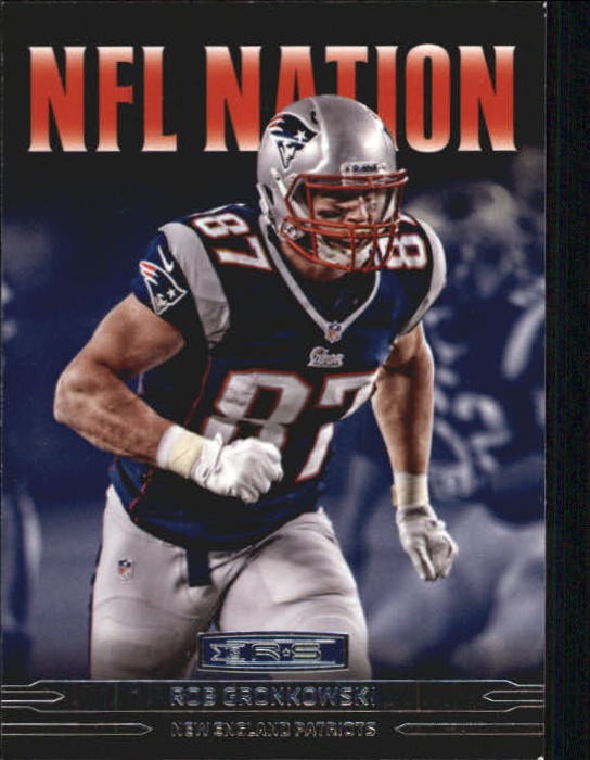2013 Rookies and Stars NFL Nation #1 Rob Gronkowski - FB