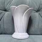 Royal Haeger Pottery Light Purple Lilac Petal Vase 7.5" tall - #125-28