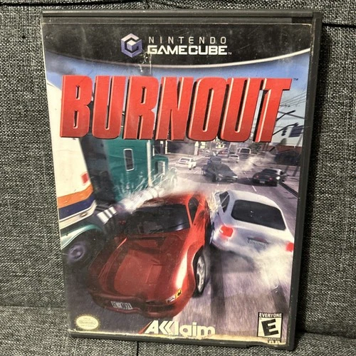 Burnout (Nintendo GameCube, 2002) *Scratched Disc Needs Resurfacing*