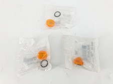 Lot of 3 New Square D 9001A9 Amber Pilot Light Lenses For UL Type 4