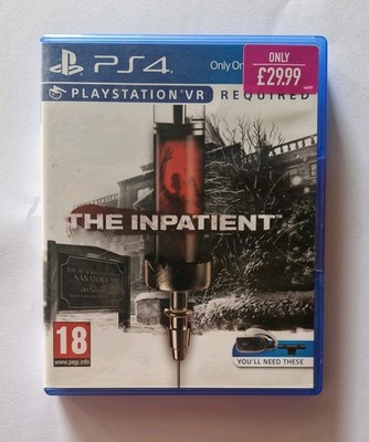 PlayStation VR The Inpatient Video Game für PS4 - Neu gekauft nie geöffnet