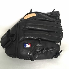 Wilson Baseball Glove Black Beige Youth Leather 11" Right Handed Custom Fit