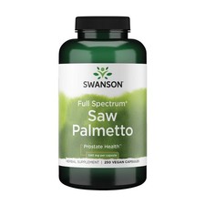 Swanson Saw Palmetto 540mg Prostate, Hair  Urinary Health Support 250 Caps