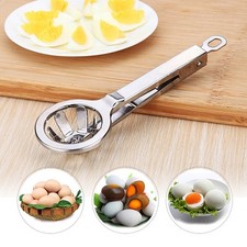 Stainless Steel Egg Cutter Hexagonal Cutting Cooked S Tool Separater Fancy Split