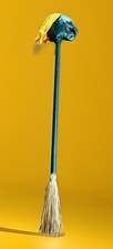 Vintage Halloween Witch Broom "Stick"  - Length 38"