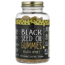 Black Seed Oil Gummies, 90 Gummies (250 mg per Gummy)