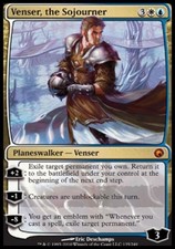 MTG English Venser, the Sojourner NM Normal Scars of Mirrodin