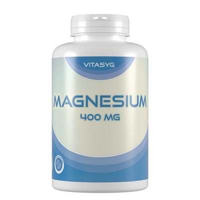 Magnesium 400 - 300 Kapseln mit 400mg reinem Magnesium Mg Vitasyg