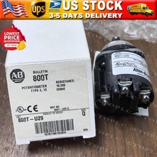 AB 800T-U29 Potentiometer Unit 10 Kilohms Resistive Element NEW US Free Tax