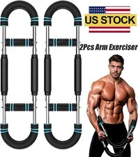 2PCS Twister Arm Trainer Adjustable Arm Trainer for Men with Chest Clip US STOCK