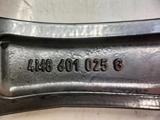 2020 AUDI Q8 Mk1 Alloy Wheel  21X10J 5 Double Spoke