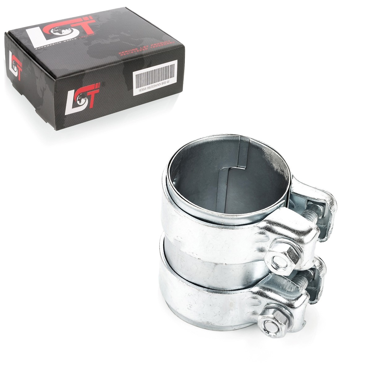 Exhaust Pipe Coupling Abgasanalge Ø 2 9/16x3 17/32in for Skoda Octavia Superb