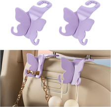 Car Seat Headrest Hook, Cute Vehicle Backseat Hanging Storage Organizer for Purs