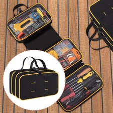 Roll up Tool Bag Tool Roll Organizer Folding Portable Detachable Pouch Heavy