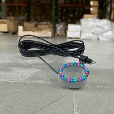 24 Color Underwater Light For Ring Fountain Fish Pond Water Garden w/ AC Adaptfz