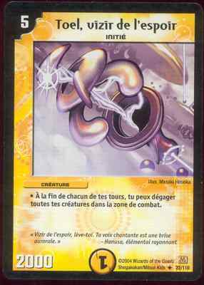 Duel Masters Nr. 22/110 - Toel , Vizir der Hoffnung Wesir Of Hope