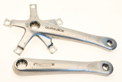 SHIMANO DURA-ACE バーコン Shimano Dura Ace FC-7700 Crankset 175mm Silver Octalink 130BCD