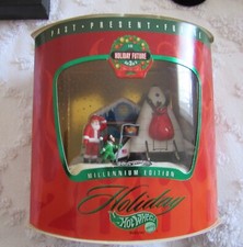 Mattel Santa's Holiday Future Hot Wheels Set Diecast Vintage 1999 NRFP