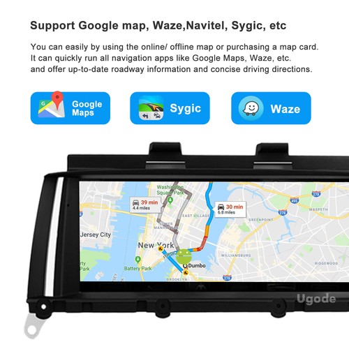 8.8in 8+128G Android13 Car Screen Display CARPLAY GPS Navi For BMW X3 X4 F25 F26 - Picture 7 of 9