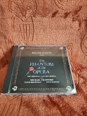 HIGHLIGHTS from The PHANTOM of the OPERA - CD - BRAND NEW SEALED