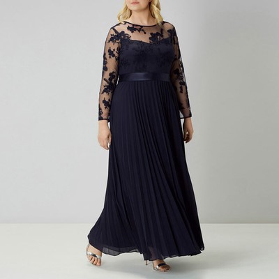 odetta lace maxi dress