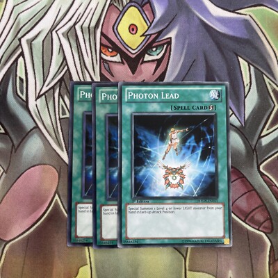 PHSW-DE051 x3 Photonen Blei Common Top Zustand Yugioh