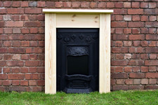 Small fire surround / bedroom pine fire surround / plus made to measure ( extra)