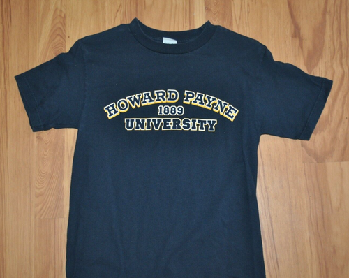 t-shirt small howard payne university yellow jackets 18 inches pit 2 pit - Picture 2 of 3