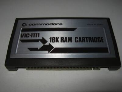 Commodore VIC-1111   Cartridge 16K RAM Memory Upgrade