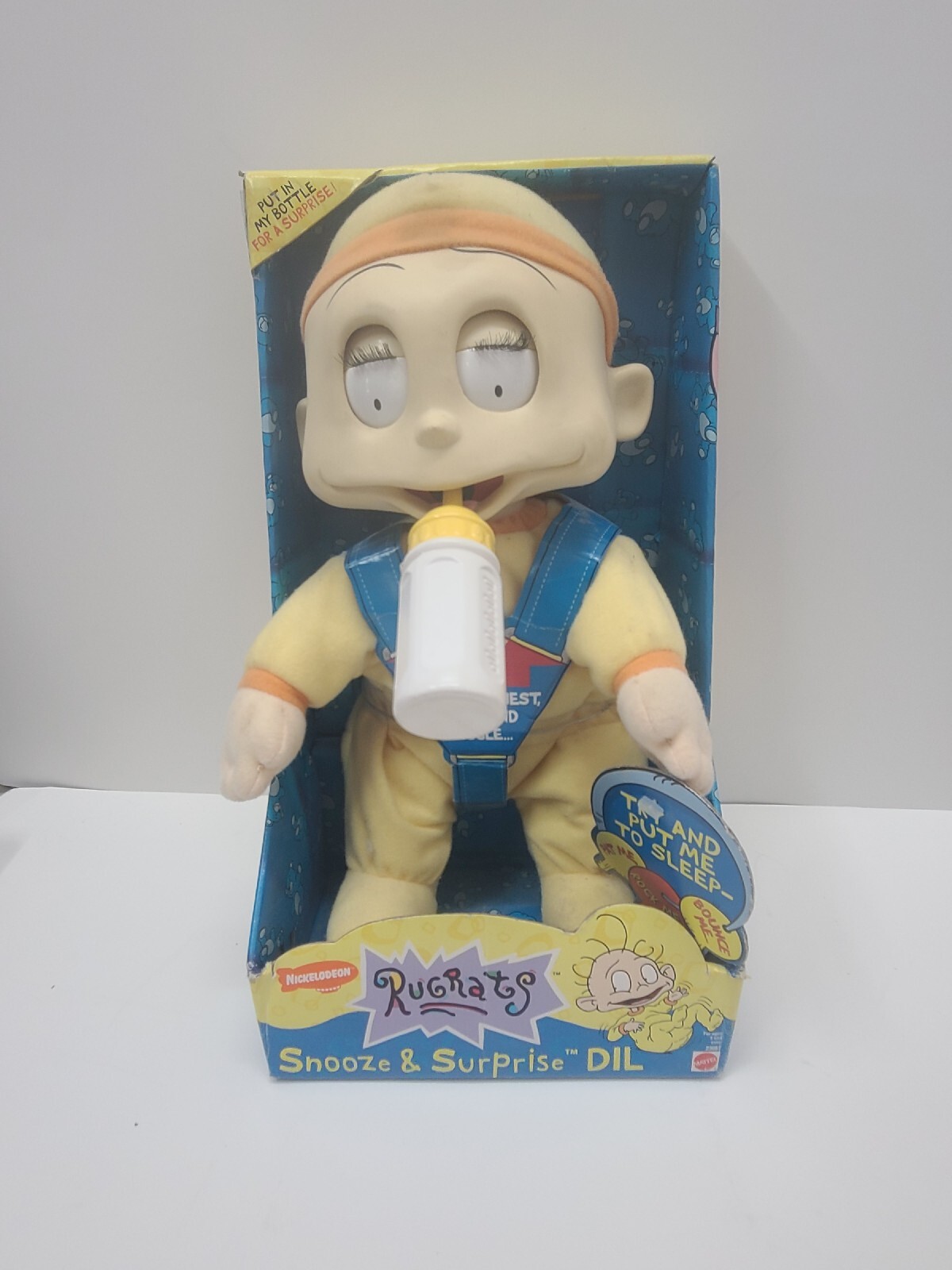 Rugrats Snooze And Surprise Dil Pickles Doll Mattel 1999 Nickelodeon