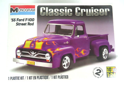 Revell Monogram 55' F-100 Classic Cruiser Street Rod Model Kits - Sealed New