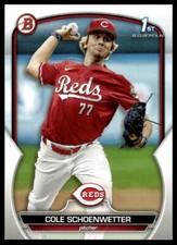 2023 Bowman Draft #BD-116 Cole Schoenwetter