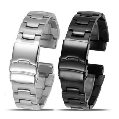 Steel Watchband For Casio PROTREK PRG260 PRG-270 PRG-550 PRW-3500/2500/5100 18mm