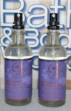 2 Bath  Body Works RELAXING MIDNIGHT SKY Chamomile Patchouli Body Pillow Mist