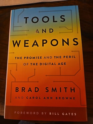 Tools and Weapons: The Promise and the Per- 9781984877710, hardcover, Smith, new