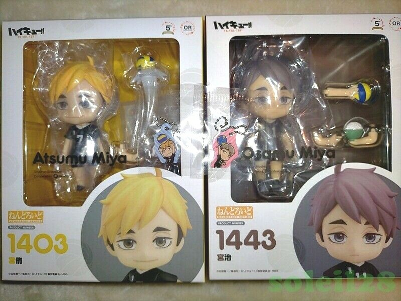 記念グッズ tomu Haikyuu!! Nendoroid Atsumu Miya & Osamu Miya Twins figure