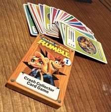 2023 McDonald  s Happy Meal Crash Team Rumble Crash Collector Card Game 1 Extra
