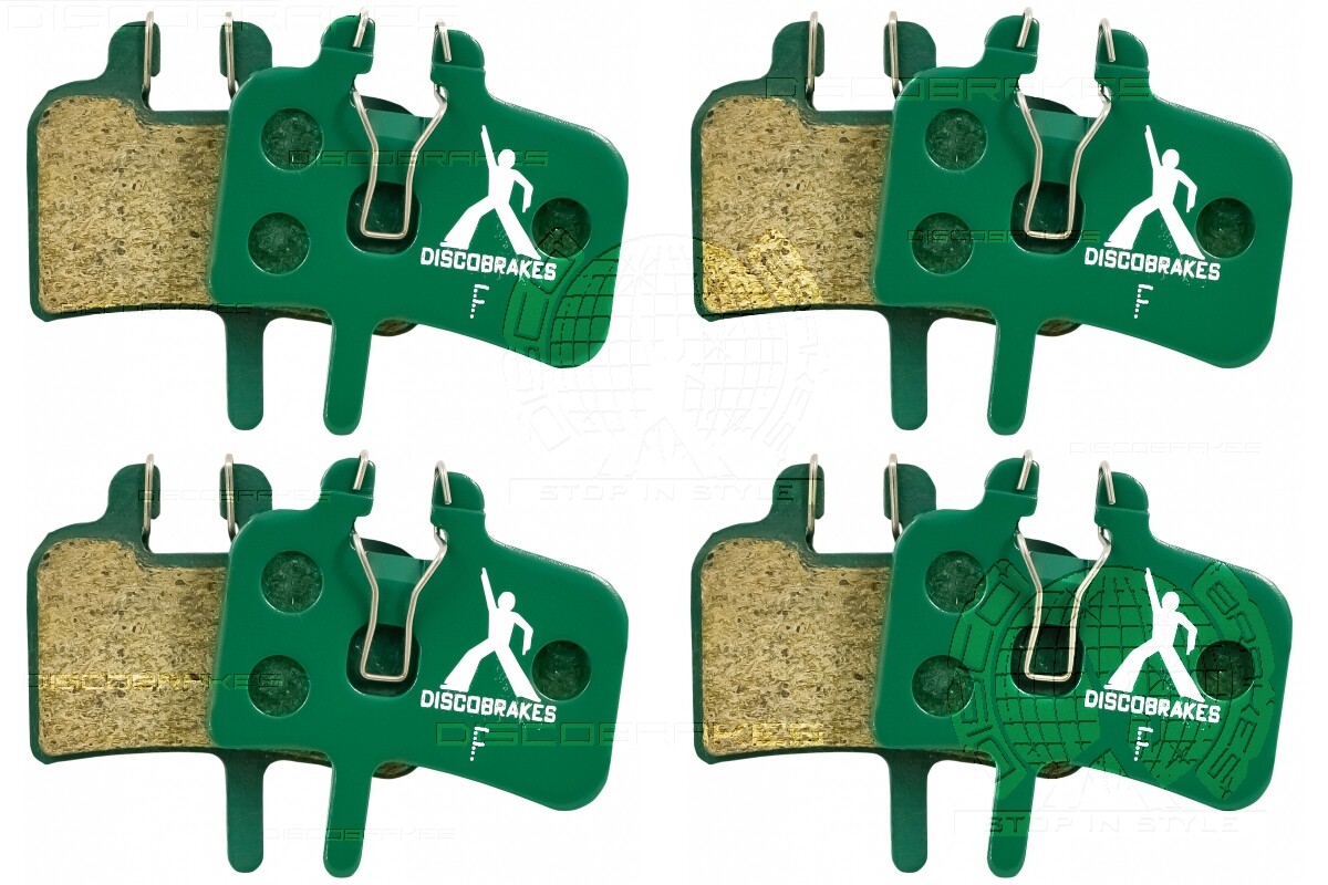 4 Prs DiscoBrakes Copper Free Pads for Hayes HFX 9 Disc Brake Mag HMX MX1 Hayes9