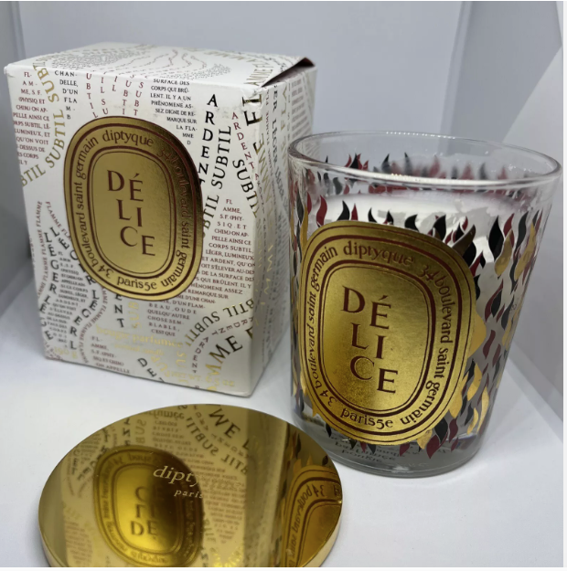 Diptyque Delice Candle 6.5fl oz Used As Pictured
