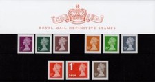 GB 2013 DEFINITIVE PRESENTATION PACK No 96 MINT STAMP MACHIN SETS SCAN  #96