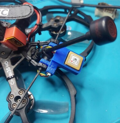 3D Printed Matek GPS and LED Holder Mount for GEPRC Cinelog35 (2 PCS)