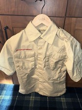 Boy Scout BSA UNIFORM New Style SHIRT Youth Medium Short Sleeve B31