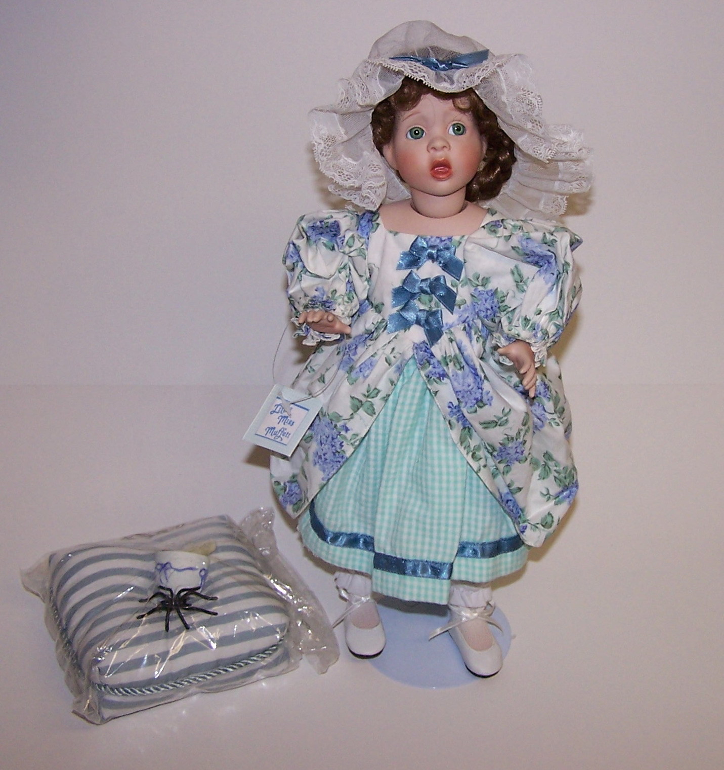 little miss muffet porcelain doll