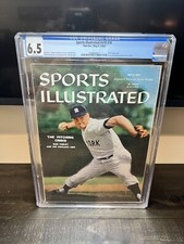 CGC 6.5 Newsstand Edition Sports Illustrated-Bob Turley-May 4 1959