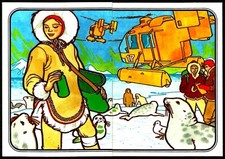 BARBIE, 2 STICKERS, 35 36,FROM PANINI BARBIE ALBUM 1983, IN MINT CONDITION