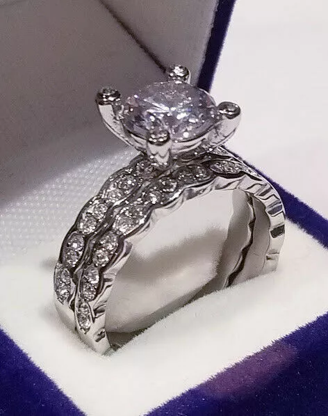 Moissanite engagement on sale rings clearance